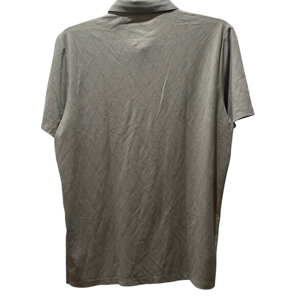 Men's Short Sleeves Polo, Modern  ambiyion. L, Gray, NWT - Picture 4 of 5